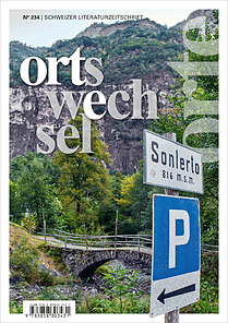 Ortswechsel - Literaturzeitschrift orte
